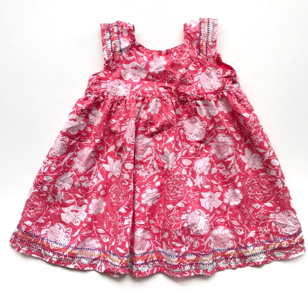 Sergent Major Baby Girl Embroidered Floral Dress